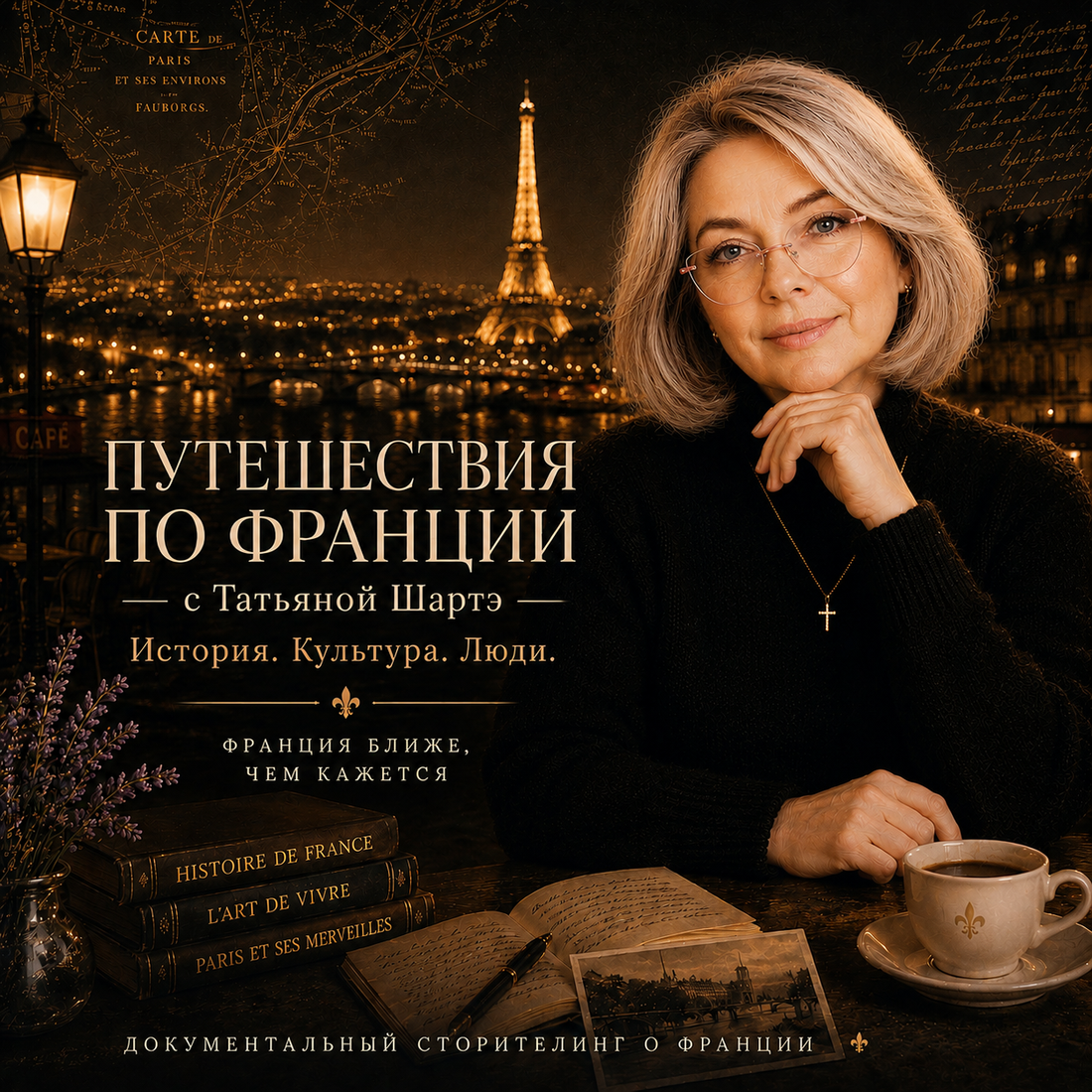 Городской пейзаж в мягком вечернем свете